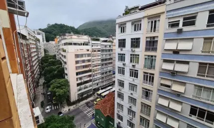 Excelente Apartamento Novo Copacabana de 59m² com 1 Quarto 1 Banheiros 1 Sala ampla 1 Vaga de Garagem próximo ao Metrô Praia