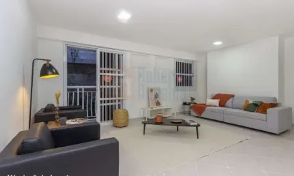 Apartamento à venda em copacabana de 99m² com 2 dormitórios sendo 1 suíte living  3 ambientes cozinha área de serviço 2 vagas de garagem
