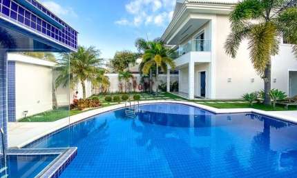 Magnífica Casa à venda no Condomínio Riviera Del Sol Recreio dos Bandeirantes de 600m² com 4 Suítes Terraço Piscina Sauna Churrasqueira toda Mobiliada