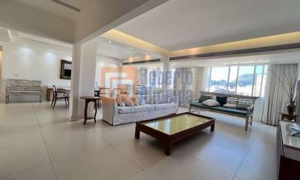 Excelente Apartamento à Venda Copacabana Andar Alto com Vista Lateral Decorado e Reformado de 210m²  com 3 Suítes Cozinha Planejada 1 Vaga de Garagem