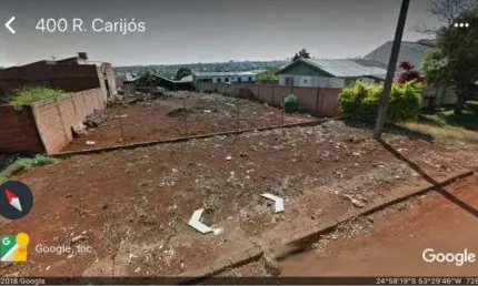 TERRENO BAIRRO SANTA CRUZ, PRÓXIMO AO HU, TODO MURADO COM PORTÃO ELETRONICO