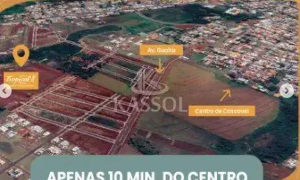 Terreno à venda na Avenida Guaíra, 1770, Recanto Tropical, Cascavel