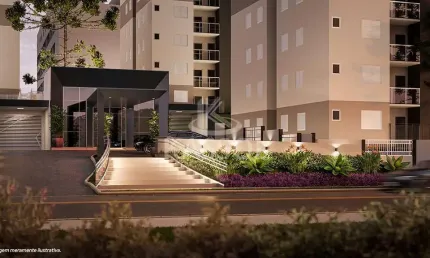 ROYAL PLAZA  Cancelli EM CONSTRUÇÃO 1 suite e 2 quartos churrasqueira