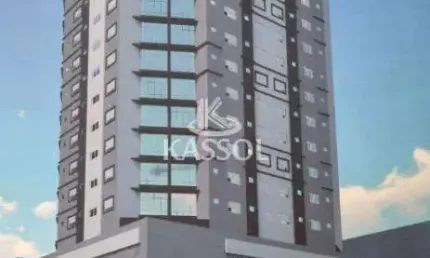 Apartamento em construção 1 suíte 1 quarto, churrasqueira e 1 vaga de garagem.