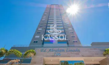 EDIFÍCIO ABRAHAM LINCOLN - CENTRO - CASCAVEL-PR - 3 SUITES - COZINHA SALAS SACAD