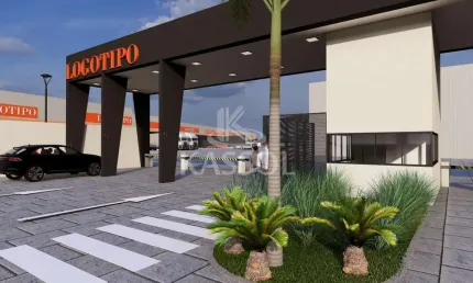 Barracão em construção 1km do Trevo Cataratas  - Condominio de barracões