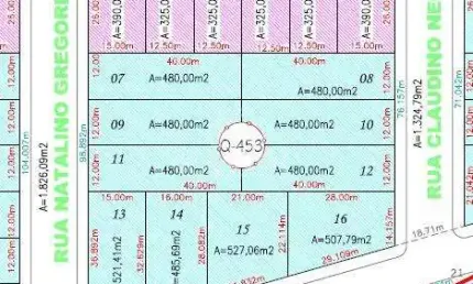 Terreno no Lot Residencial Cidade Universítária - Realeza - PR 480m  R  90 mil