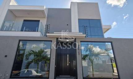 Sobrado novo de esquina, com 3 suites com sacada, fino acabamento em alto padrao