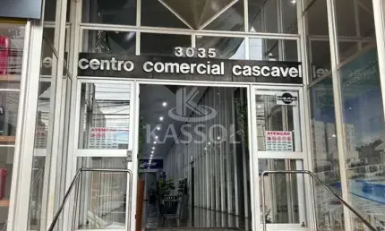 Sala comercial para venda no centro comercial cascavel regiao central mobiliada