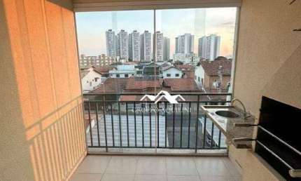 Apartamento com 3 dormitórios para alugar, 55 m² por R$ 2.852,07/mês - Jardim das Indústrias - São José dos Campos/SP