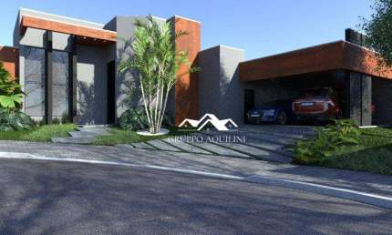 Casa com 3 dormitórios à venda, 143 m² por R$ 1.600.000,00 - Condomínio Terras do Vale - Caçapava/SP