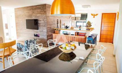 Apartamento com 3 quartos,  145,00 m² para alugar por R$ 7.000,00 - Praia do Forte / Bahia
