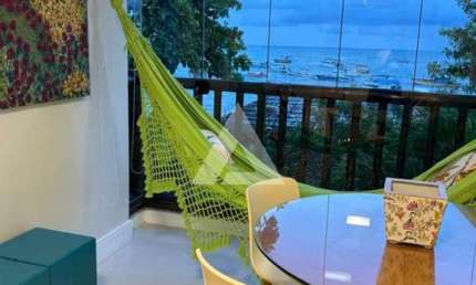 Apartamento Praia do Forte VISTA MAR com 1 quarto, 47m² à venda por R$ 1.600.000,00