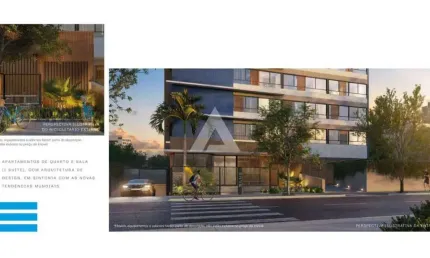 Blue Barra - Apartamento na Barra quarto/sala,  à venda por R$ 550.000,00 - Salvador/BA