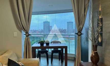 Apartamento no Ed. Residencial Mandarim, com 1 quarto e 1 suíte, 54,00 m² para alugar por R$ 3.300