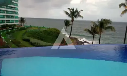 Apartamento com 2 quartos e 1 suíte, 110,00 m² para alugar por r$6.000,00 - ondina - salvador/ba