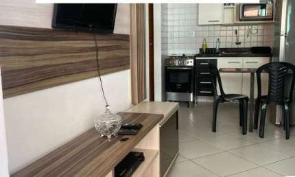 Apartamento 01 quarto mobiliado para locação em Cabo Branco–João Pessoa-PB