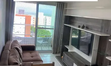 Apto 2 quartos, sendo uma suíte com varanda em cabo branco, João pessoa- PB