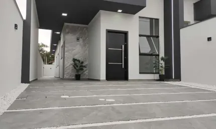 Casa com 3 quartos e 2 banheiros à venda, 92 m² - área de festas - barra velha