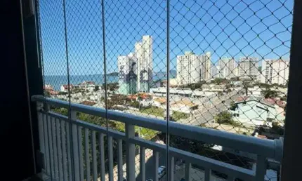 Apartamento mobiliado com vista para o mar a 200m da PRAIA em Balneário Piçarras - Aluguel no Centro