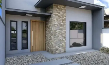 Casa com 2 quartos, sendo 1 suíte à venda em barra velha