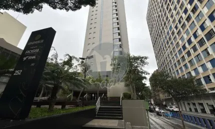 Apartamento com 1 quarto  para alugar, 36.58 m2 por r$1450.00  - centro - curitiba/pr
