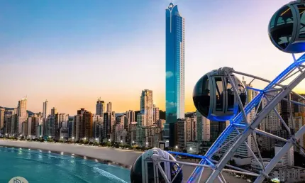 Apartamento com 4 quartos à venda na avenida atlântica, 684, centro, balneário camboriú, 184 m2 por r$ 15.550.000