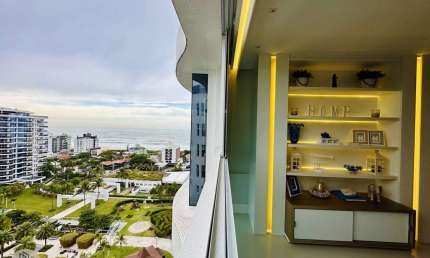 Apartamento com 4 quartos à venda na Rua Delfim Mário Pádua Peixoto, 350, Praia Brava, Itajaí, 190 m2 por R$ 8.500.000