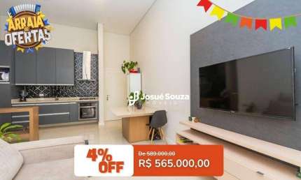Apartamento Garden com 1 dormitório à venda, 85 m² por R$ 565.000,00 - Vista Alegre - Curitiba/PR