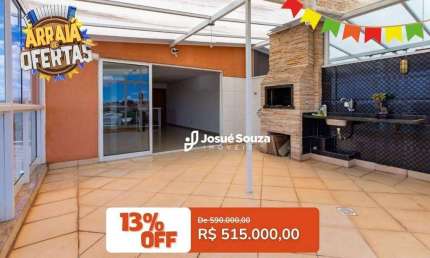 Apartamento Duplex com 4 dormitórios à venda, 125 m² por R$ 515.000,00 - Hauer - Curitiba/PR