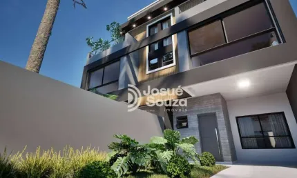 Sobrado com 4 dormitórios à venda, 191 m² por R$ 1.290.000,00 - Água Verde - Curitiba/PR
