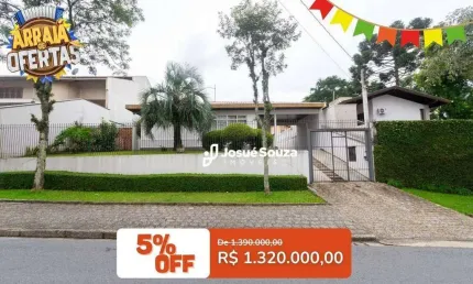 Casa com 3 dormitórios à venda, 214 m² por R$ 1.320.000,00 - Jardim das Américas - Curitiba/PR
