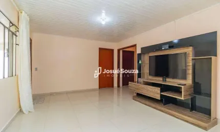 Casa com 3 quartos 2 banheiros com terreno no borda do campo
