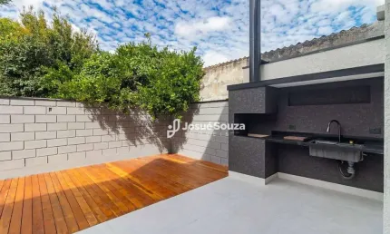 Sobrado Fino Acabamento com Amplo Espaço para Área Gourmet à venda, 172 m² por R$ 1.136.200 - Jardim das Américas - Curitiba/PR