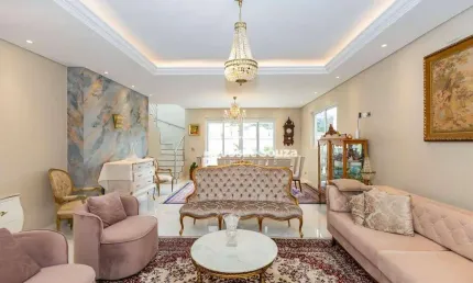 Casa com 4 dormitórios à venda, 274 m² por R$ 1.855.000,00 - Tanguá - Curitiba/PR