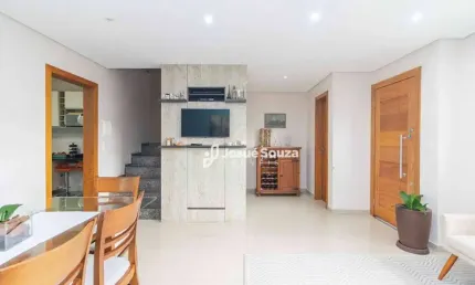 Sobrado com 3 dormitórios à venda, 158 m² por r$ 590.000,00 - uberaba - curitiba/pr