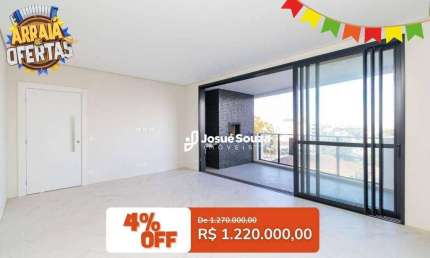 Apartamento com 2 dormitórios à venda, 88 m² por R$ 1.220.000,00 - Água Verde - Curitiba/PR