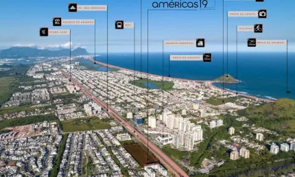 Apartamentos com cobertura  enfrente Recreio Shopping