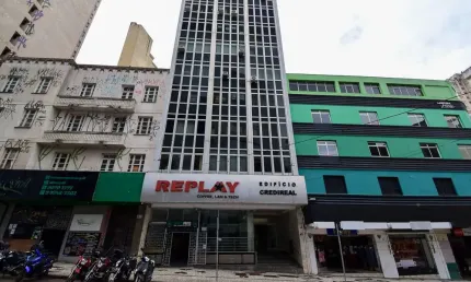Conjunto comercial no centro de 43,52m² - edifício credireal
