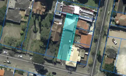 Terreno com 473,00m² bairro São Francisco, próximo ao Shopping Mueller
