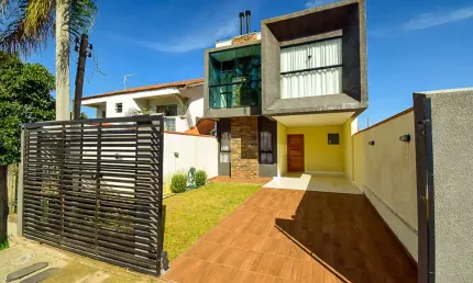 Casa com 2 quartos à venda na Rua Vicente Gorski, 226, Planta Santa Úrsula, Colombo