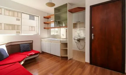Apartamento para alugar no centro com 1 quarto - edifício stillus iii