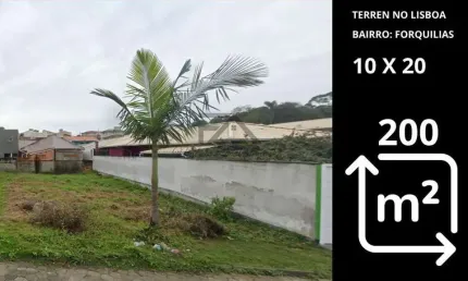 Terreno à venda na Rua Lidia Filomena Duarte, 12, Forquilhas, São José