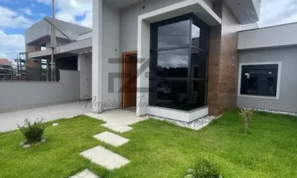 Casa nova a venda 03 dormitorios no bairro forquilhas em são josé