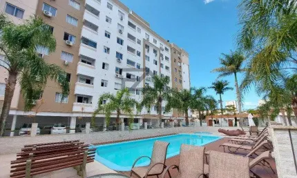 Apartamento para Venda em São José, Fazenda Santo Antônio, 1 dormitório, 1 banheiro, 1 vaga