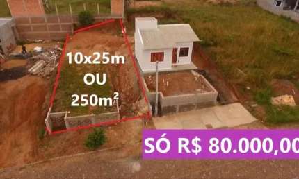 TERRENO COM 250M² NO LOTEAMENTO BOM PRINCÍPIO EM SANTO ANTÔNIO DA PATRULHA