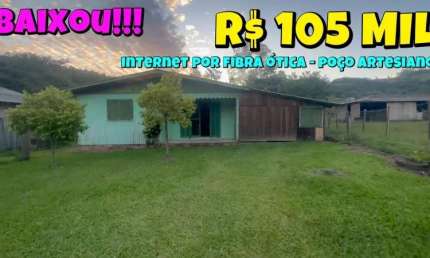 [123991] CHACRINHA EM SANTO ANT DA PATRULHA MONJOLO TERRENO 24X30M CASA FIBRA ÓTICA POÇO
