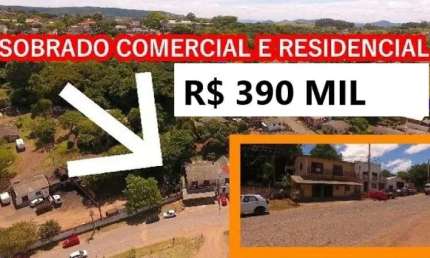 [86843] SOBRADO RESIDENCIAL E COMERCIAL NO CENTRO DE SANTO ANTÔNIO DA PATRULHA