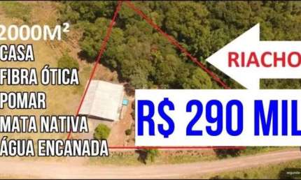 113763 TERRENO RURAL DAS SARACURAS  CASA BOA, FIBRA ÓTICA, POMAR, MATA NATIVA COM RIACHO
