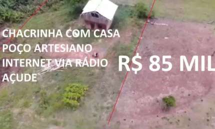 113759 -CHACRINHA EM TAQUARA COM 6000M², COM CASA EM CONSTRUÇÃO, LUZ, POÇO ARTES, INTERNET